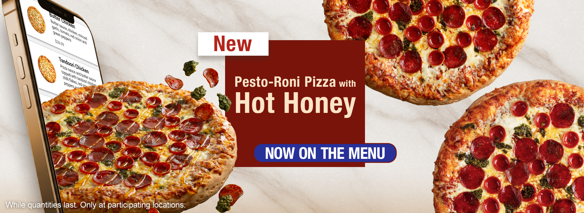 Hot honey advertisement